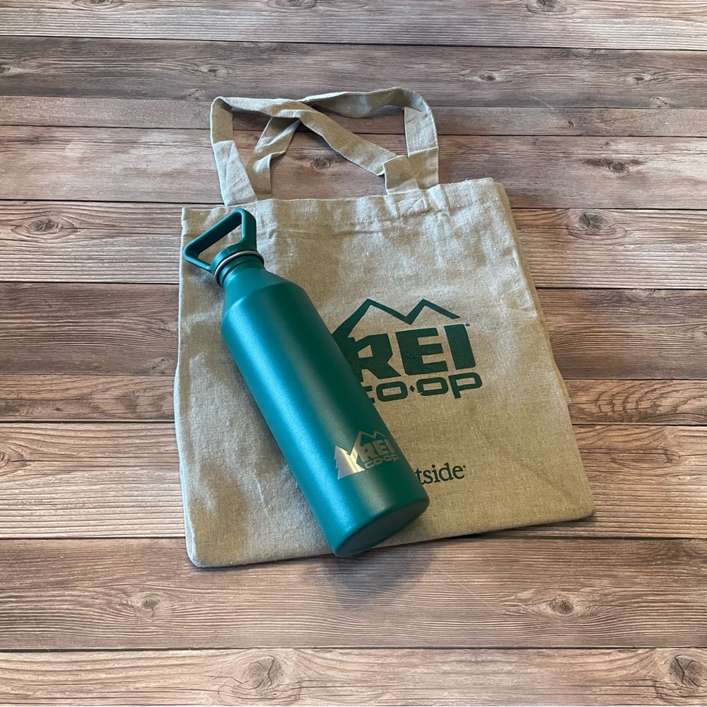 New ✨ REI x Miir Water Bottle & Cotton Tote